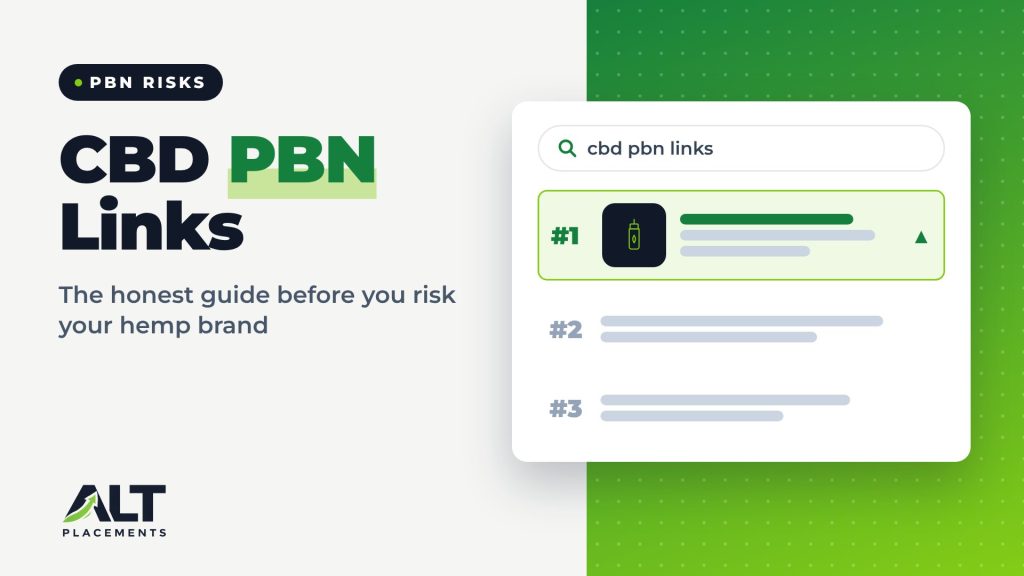 CBD PBN Links featured image: The honest guide before you risk your hemp brand