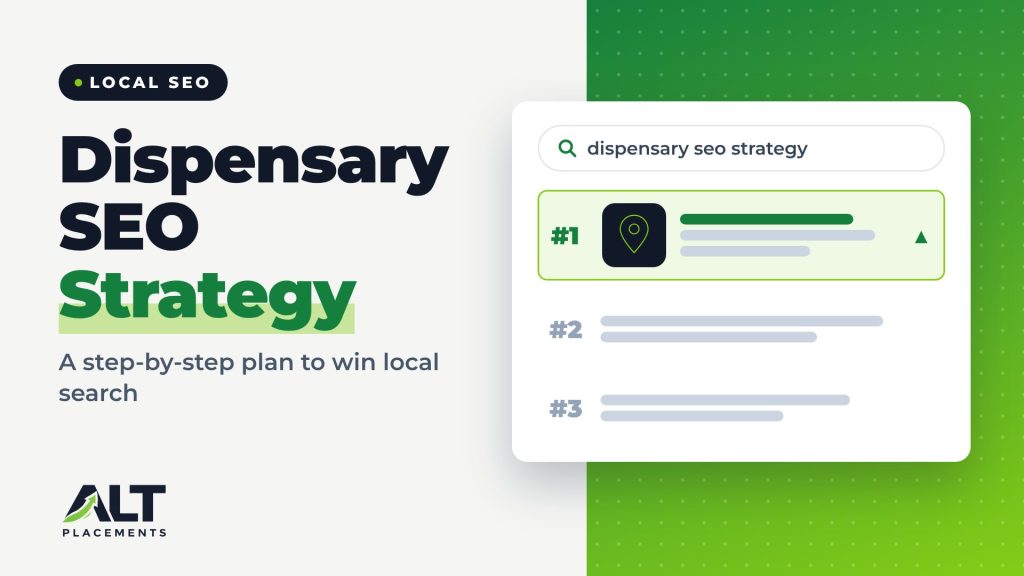 Dispensary SEO Strategy featured image: A step-by-step plan to win local search