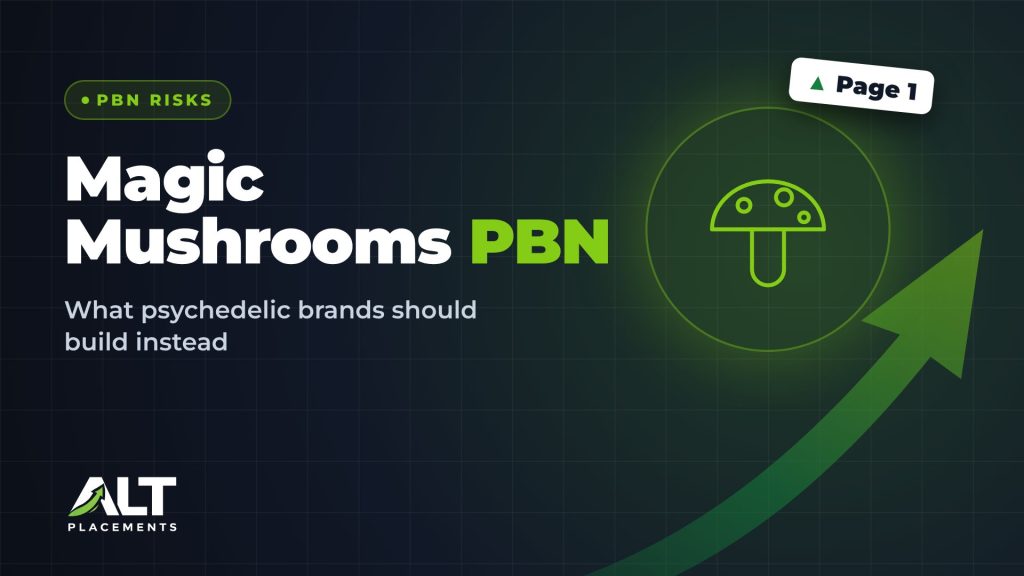Magic Mushrooms PBN featured image: What psychedelic brands should build instead