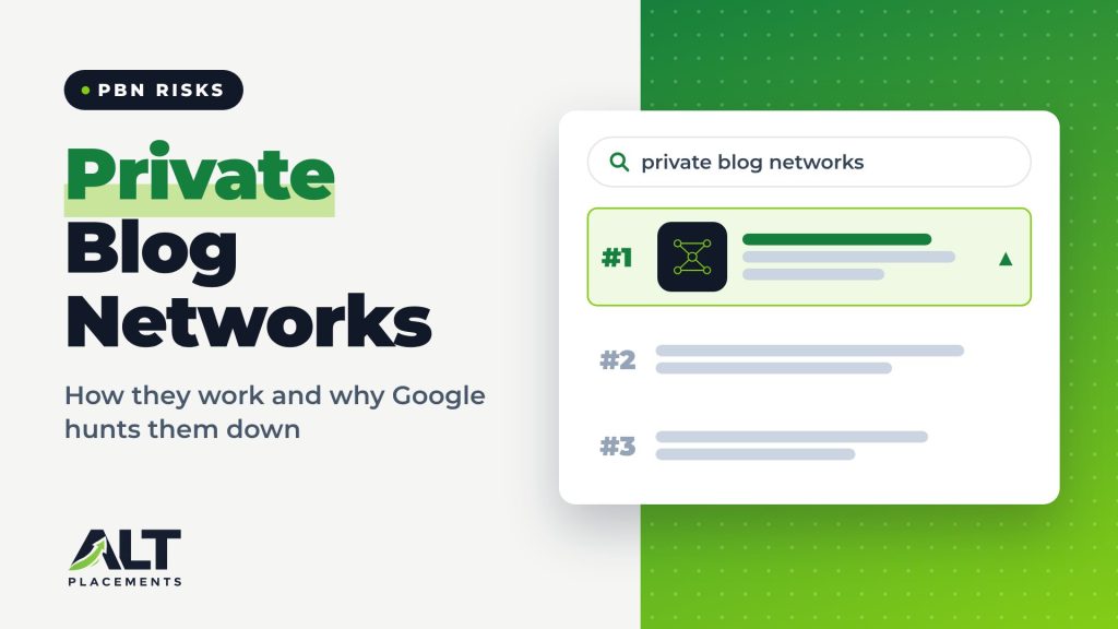 Private Blog Networks featured image: How they work and why Google hunts them down